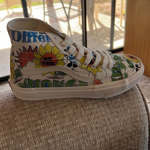 VANS Sk8-Hi Eco Positivity Shoes NWT sz 10.5 woman’s mens sz 9 - Picture 2 of 7